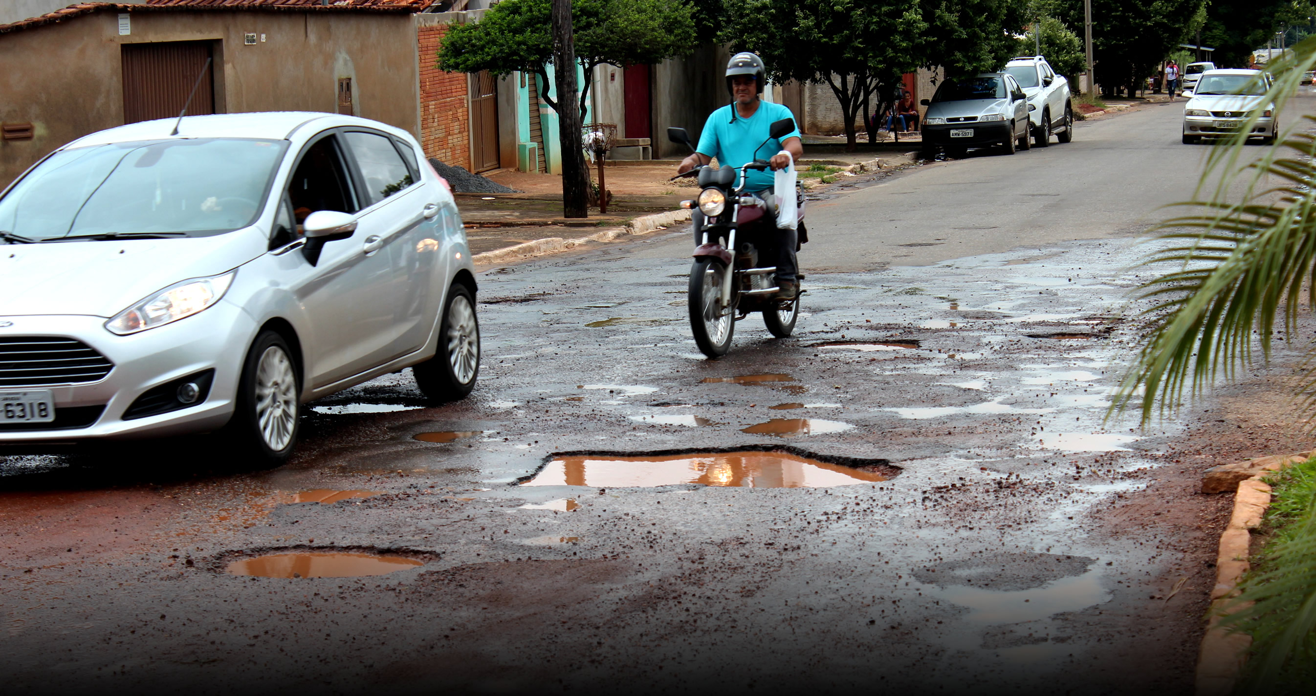 desviar de buracos em Jaraguá