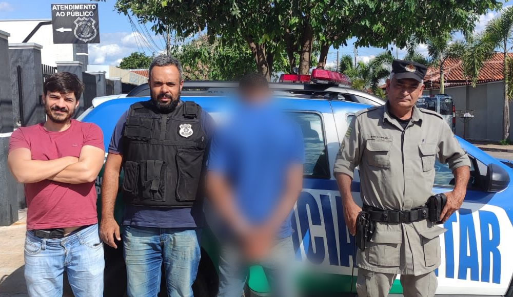 Foragido da Justiça é preso em ação da PM e PC em Jaraguá
