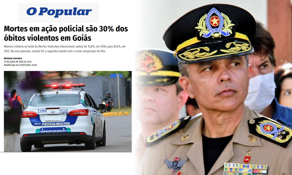 Comandante da PM de Goiás rebate reportagem sobre ação policial