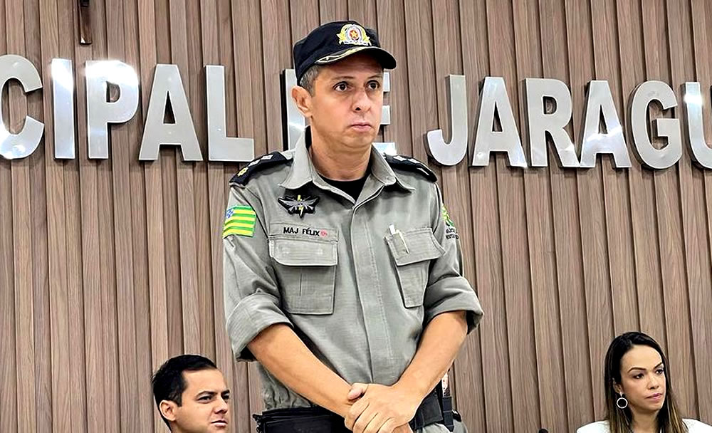 Major Félix assume o comando da 3º CIPM de Jaraguá