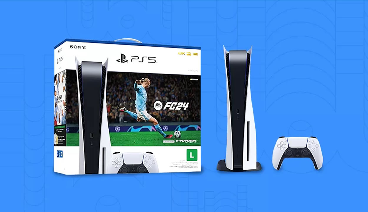 PlayStation 5 com Fifa 24 pode custar menos de R$ 4.000