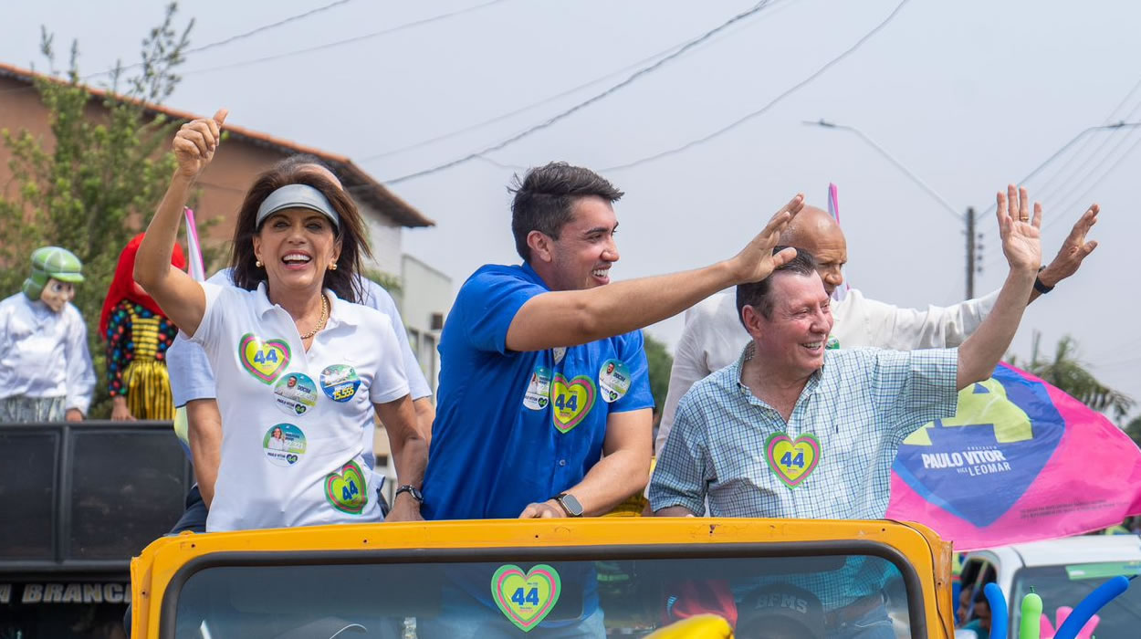 Campanha de Paulo Vitor teve a presença de Gracinha Caiado