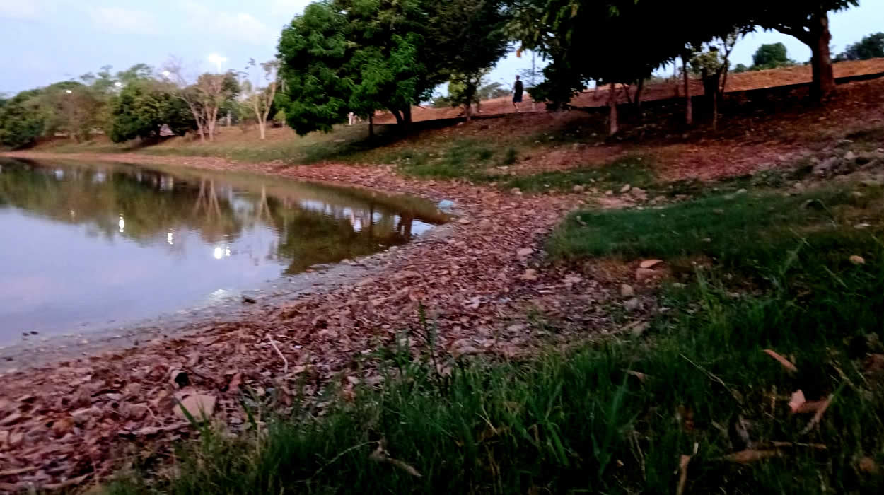 Lago da Passarela registra o menor nível de água com a estiagem 3