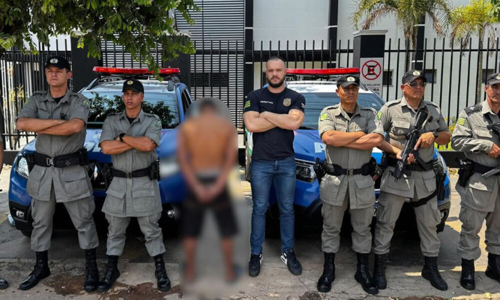 Suspeito de matar duas pessoas é preso pela Polícia Militar e Civil