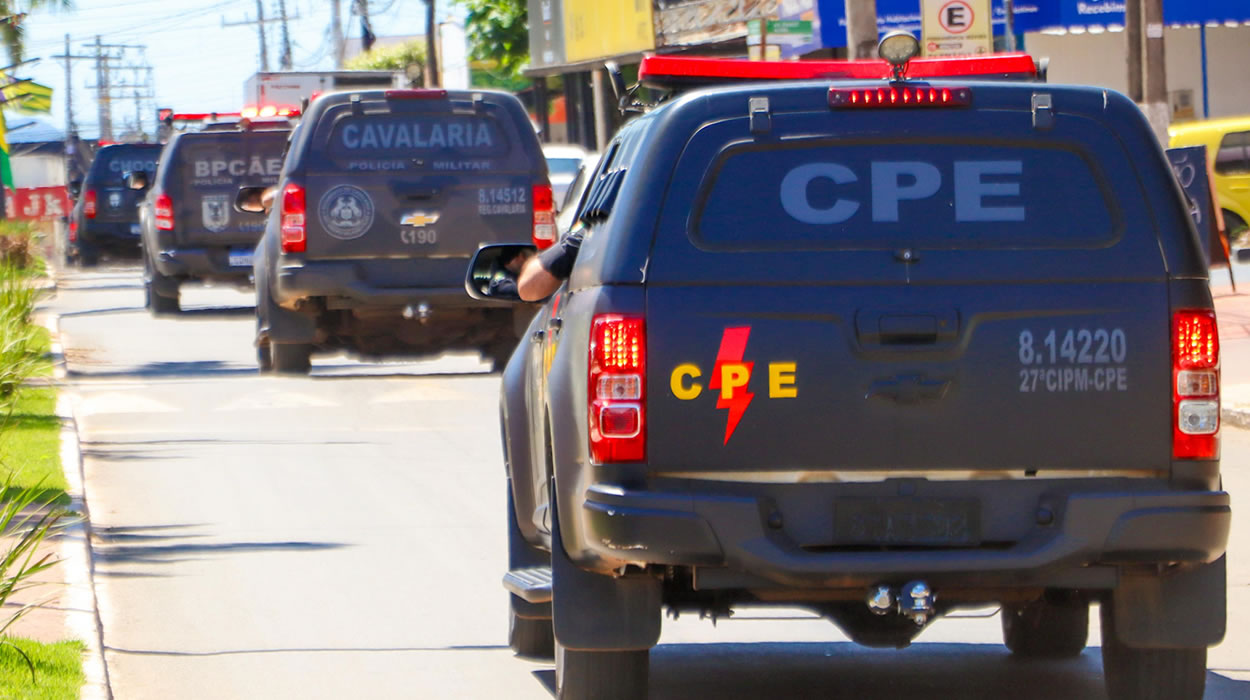 Operação da PM reforça a segurança no período de Carnaval