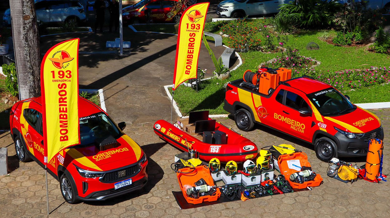 corpo de bombeiros jaraguá