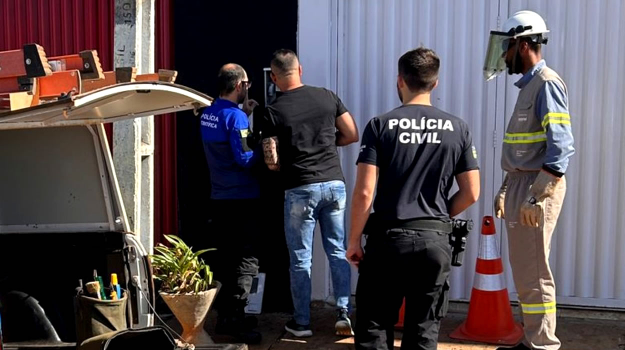 Empresário de Jaraguá é preso por furto de energia elétrica