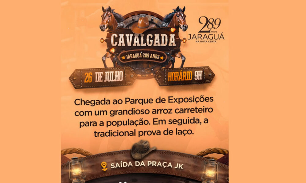 Jaraguá celebra 289 anos com programação especial