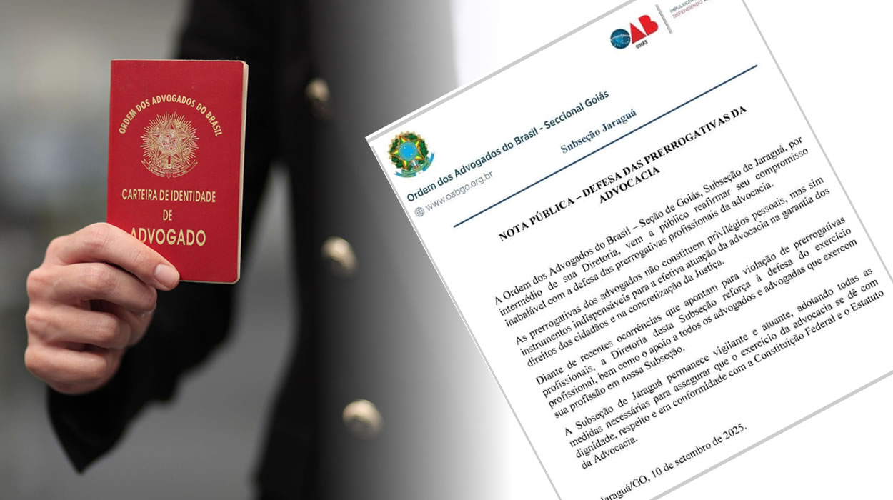 nota da oab jaraguá