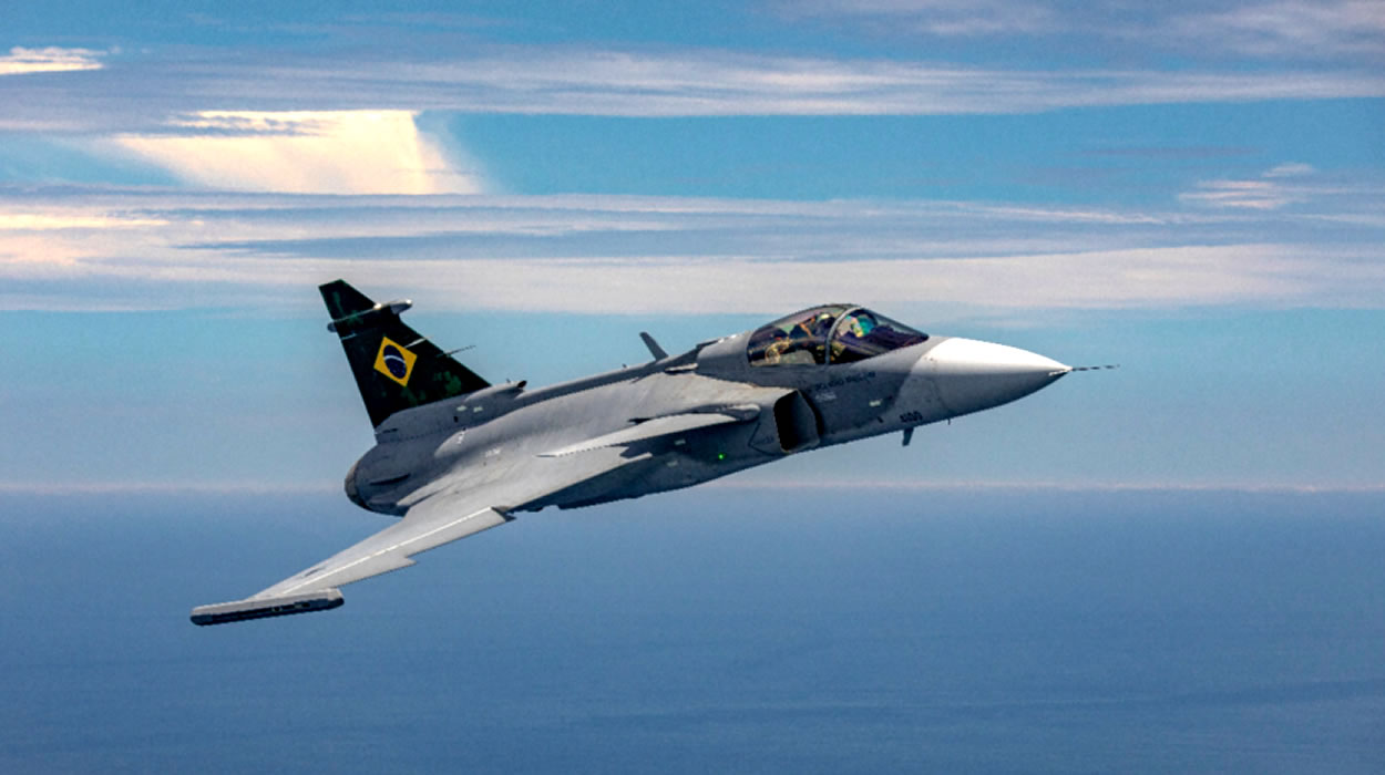 Base Aérea de Anápolis recebe o Caça Gripen