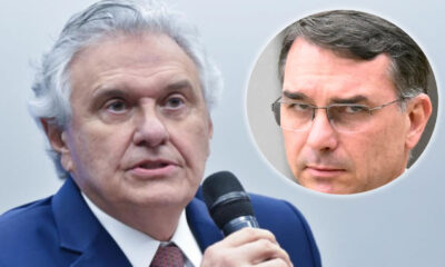 FLAVIO BOLSONARO NÃO TEM EXPERIÊNCIA DIZ CAIADO