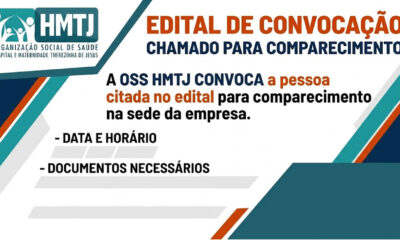 edital de convocação OS terezinha de Jesus